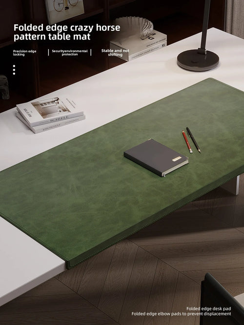 Folding Elbow Guard Wrist Guard PU Office Desk Mat Big Mouse Pad Laptop Computer Desk Pad Gaming Mousepad Table Mat Cushion